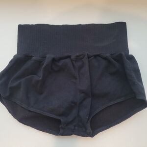NWOT Free People Movement Good Karma Brief Shorts  XS S black